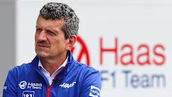 SUZUKA, JAPAN - OCTOBER 08: Haas F1 Team Principal Guenther Steiner looks on in the Paddock prior
