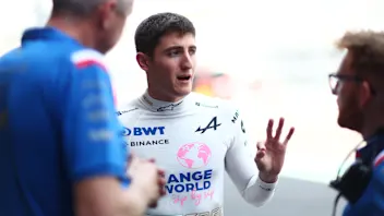 MEXICO CITY, MEXICO - OCTOBER 28: Jack Doohan of Australia and Alpine F1 prepares to drive in the
