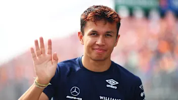 ZANDVOORT, NETHERLANDS - SEPTEMBER 04: Alexander Albon of Thailand and Williams looks on from the