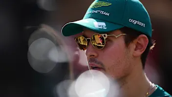 BAHRAIN, BAHRAIN - FEBRUARY 25: Felipe Drugovich of Brazil and Aston Martin F1 Team looks on in the