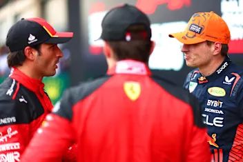 SPIELBERG, AUSTRIA - JUNE 30: Pole position qualifier Max Verstappen of the Netherlands and Oracle