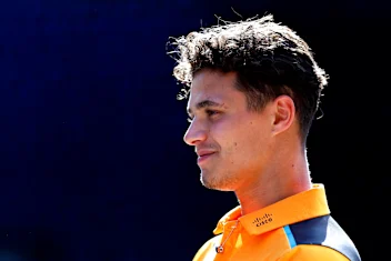 BUDAPEST, HUNGARY - JULY 20: Lando Norris of Great Britain and McLaren looks on in the Paddock
