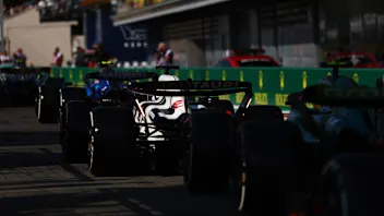 MONZA, ITALY - SEPTEMBER 02: Liam Lawson of New Zealand driving the (40) Scuderia AlphaTauri AT04