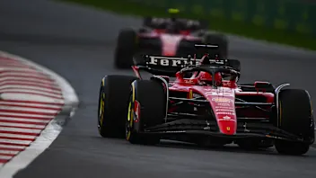 MEXICO CITY, MEXICO - OCTOBER 27: Charles Leclerc of Monaco driving the (16) Ferrari SF-23 on track