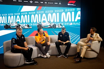 MIAMI, FLORIDA - MAY 05: Otmar Szafnauer, Team Principal of Alpine F1, McLaren Chief Executive