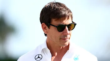 SINGAPORE, SINGAPORE - SEPTEMBER 15: Mercedes GP Executive Director Toto Wolff walks in the Paddock