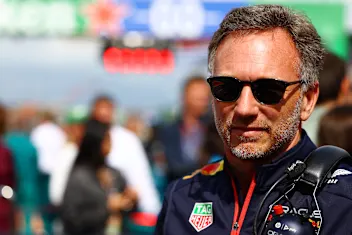 ZANDVOORT, NETHERLANDS - AUGUST 27: Red Bull Racing Team Principal Christian Horner looks on, on