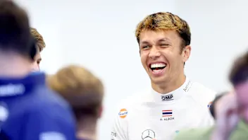 ZANDVOORT, NETHERLANDS - AUGUST 26: Alexander Albon of Thailand and Williams prepares to drive in