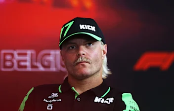 SPA, BELGIUM - JULY 25: Valtteri Bottas of Finland and Stake F1 Team Kick Sauber attends the Drivers Press Conference during previews ahead of the F1 Grand Prix of Belgium at Circuit de Spa-Francorchamps. (Photo by Dean Mouhtaropoulos/Getty Images)