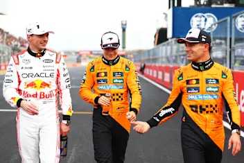 SUZUKA, JAPAN - APRIL 05: Pole position qualifier Max Verstappen of the Netherlands and Oracle Red