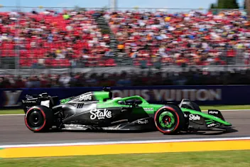 IMOLA, ITALY - MAY 17: Seventeenth placed qualifier Nico Hulkenberg of Germany and Stake F1 Team