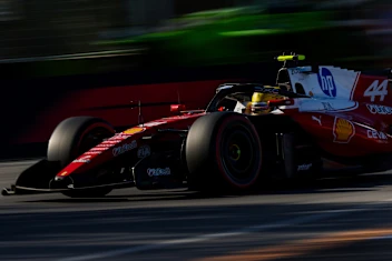 MONTREAL, QUEBEC - MAY 22: Lewis Hamilton of Great Britain driving the (44) Scuderia Ferrari SF-26