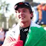 MONZA, ITALY - SEPTEMBER 06: Race winner Andrea Kimi Antonelli of Italy and Mercedes AMG Petronas