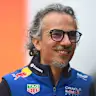NORTHAMPTON, ENGLAND - JULY 05: Laurent Mekies, Team Principal of Oracle Red Bull Racing arrives in