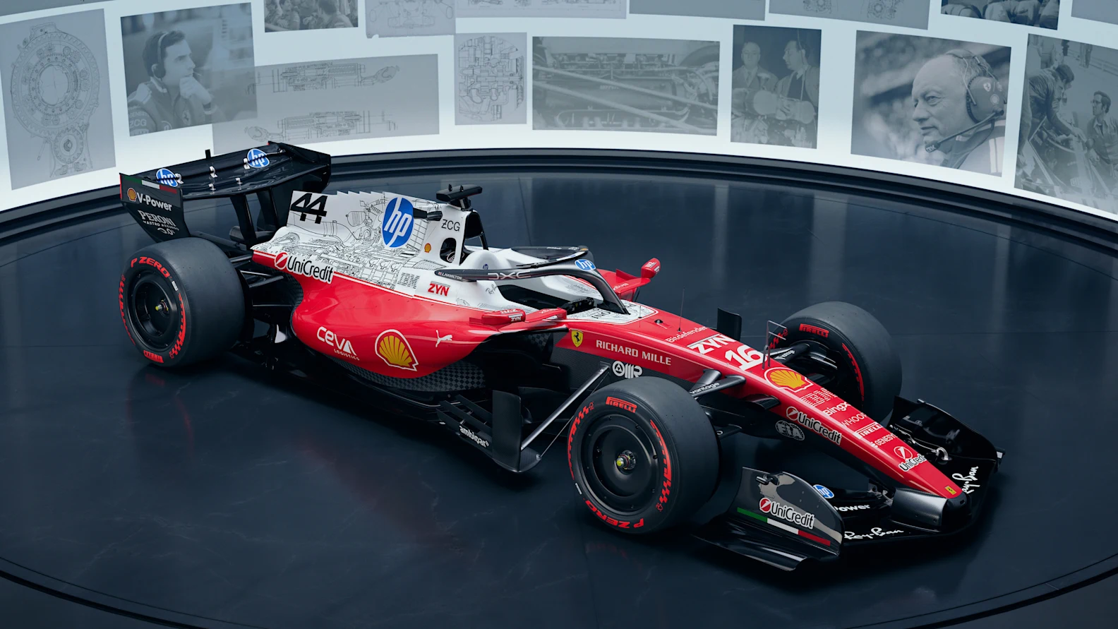 Ferrari have unveiled a special livery for the United States Grand Prix weekend.