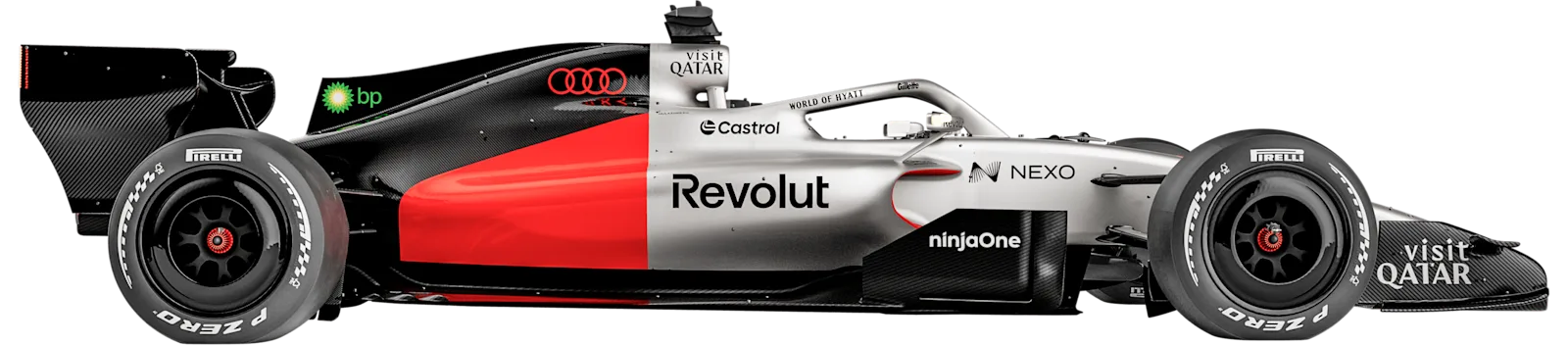 Audi 2026 car, side view