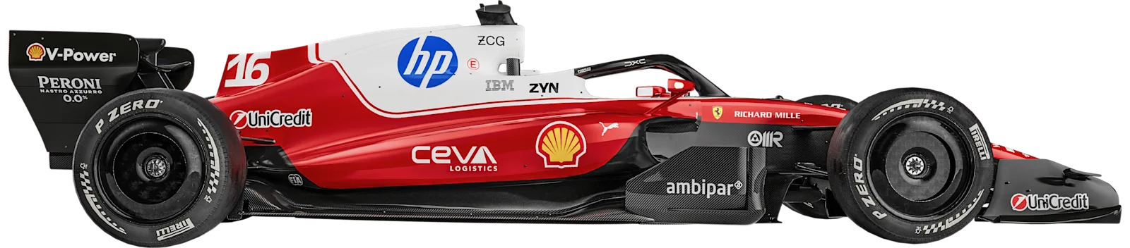 Ferrari, 2026 car, side view
