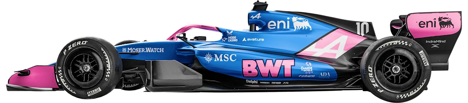 Alpine F1 Team car