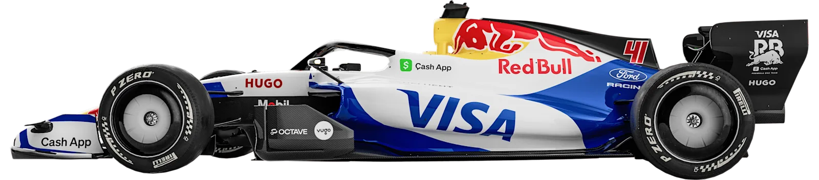 RB F1 Team car