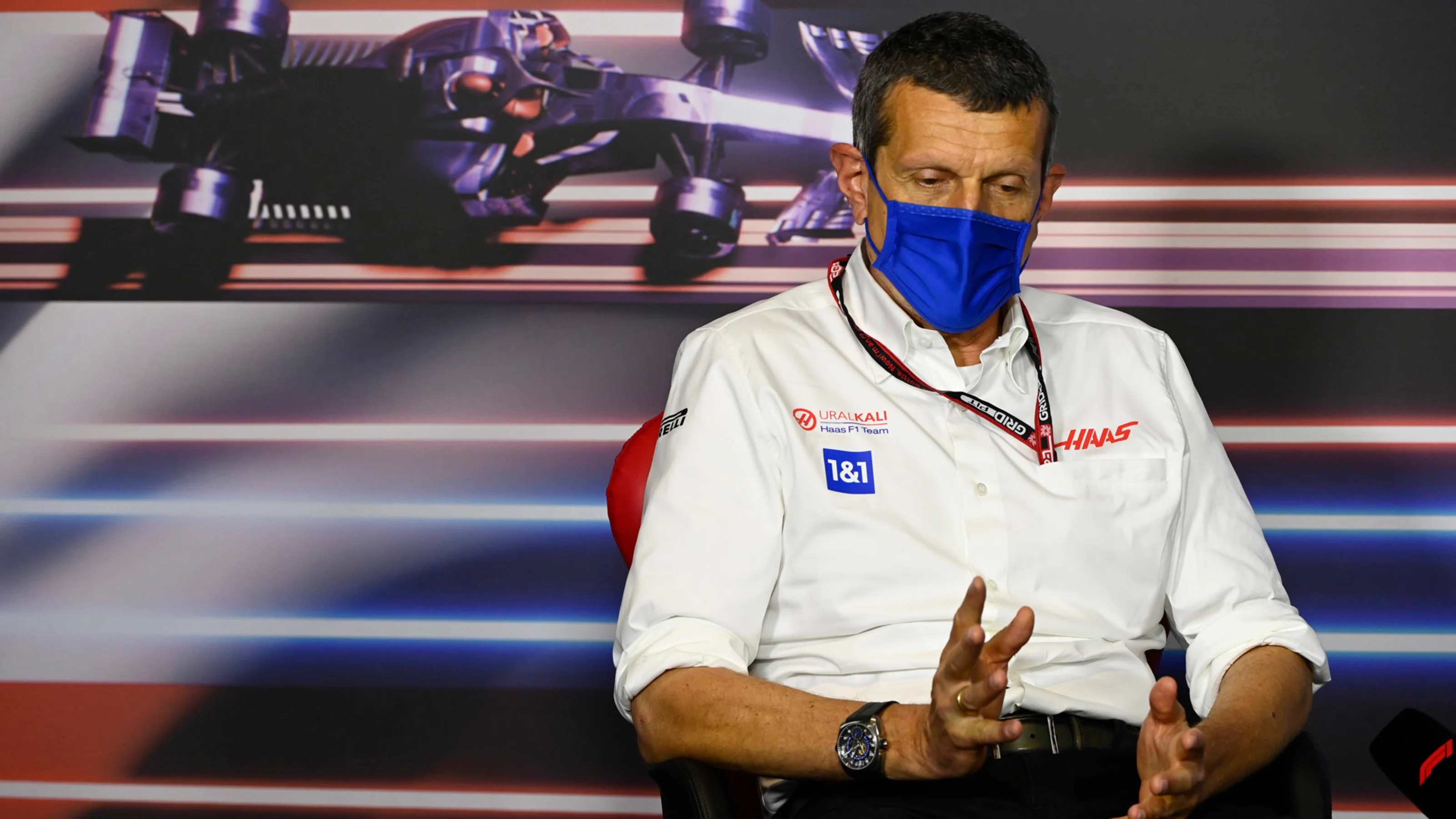 Guenther Steiner, Team Principal, Haas F1, in the Press