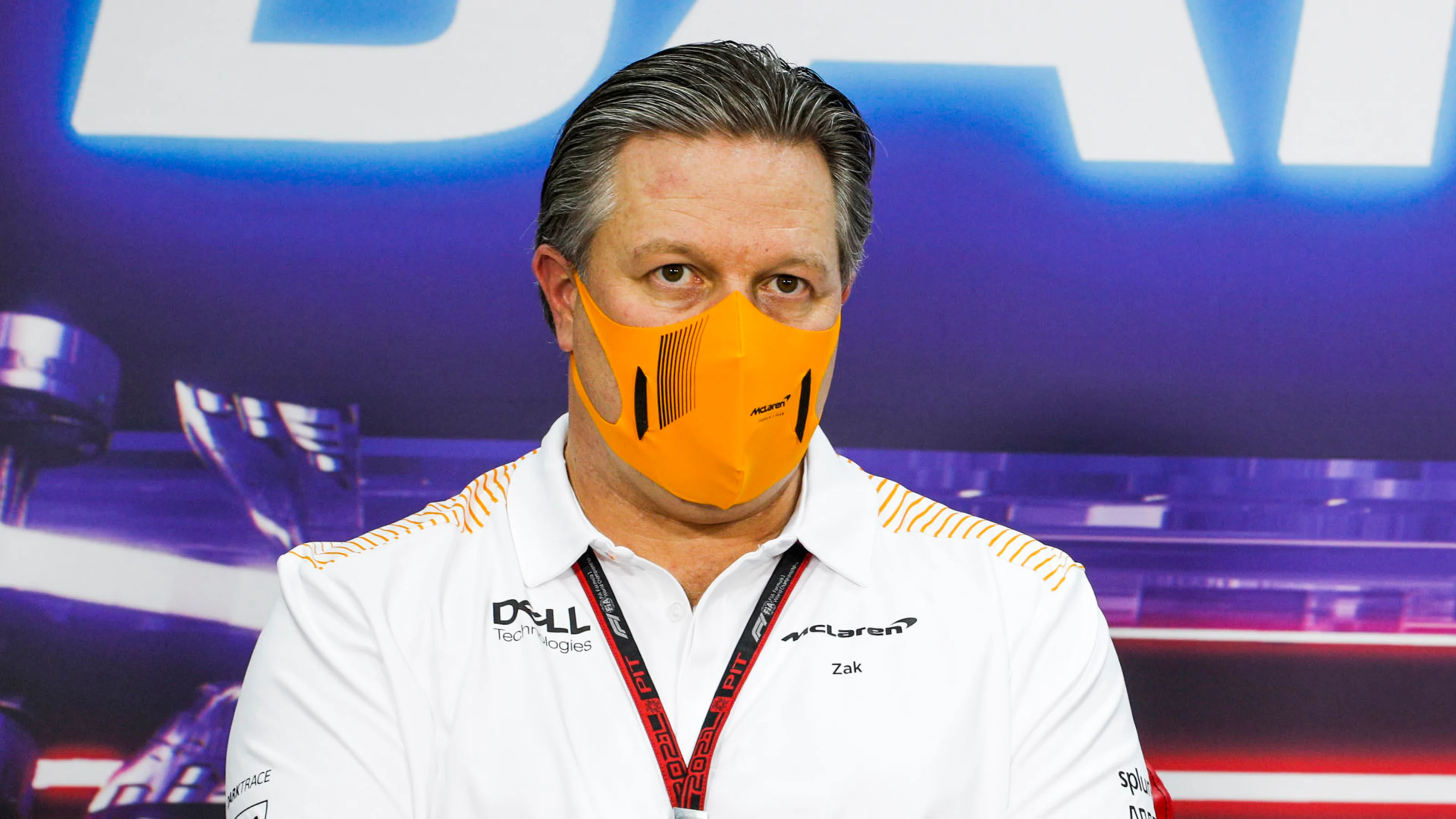 BROWN Zak (usa), Chief People & IT Officer of McLaren Racing, portrait, press conference during