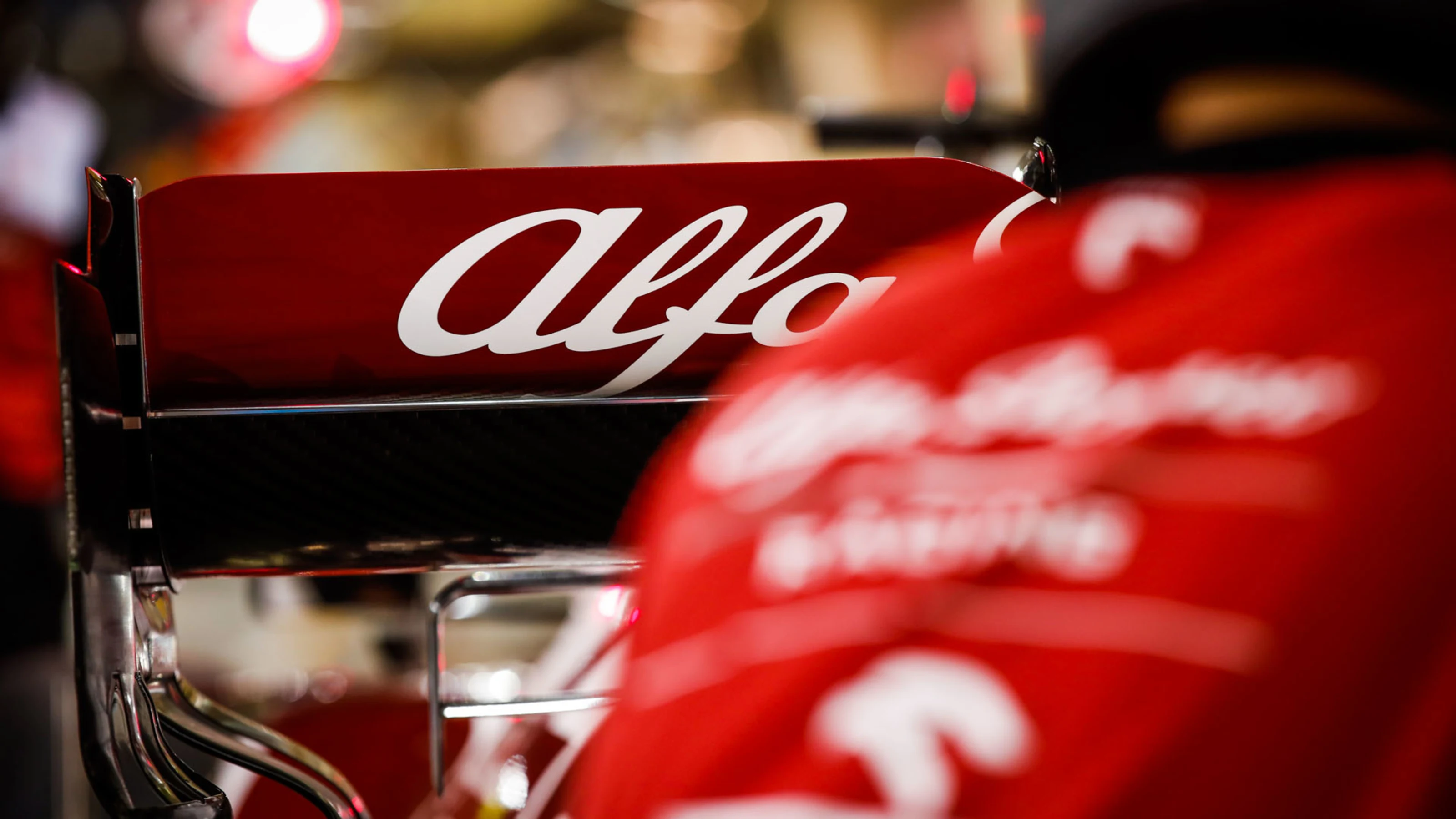 Alfa Romeo Racing ORLEN C41, pitstop practice during Formula 1 Gulf Air Bahrain Grand Prix 2021