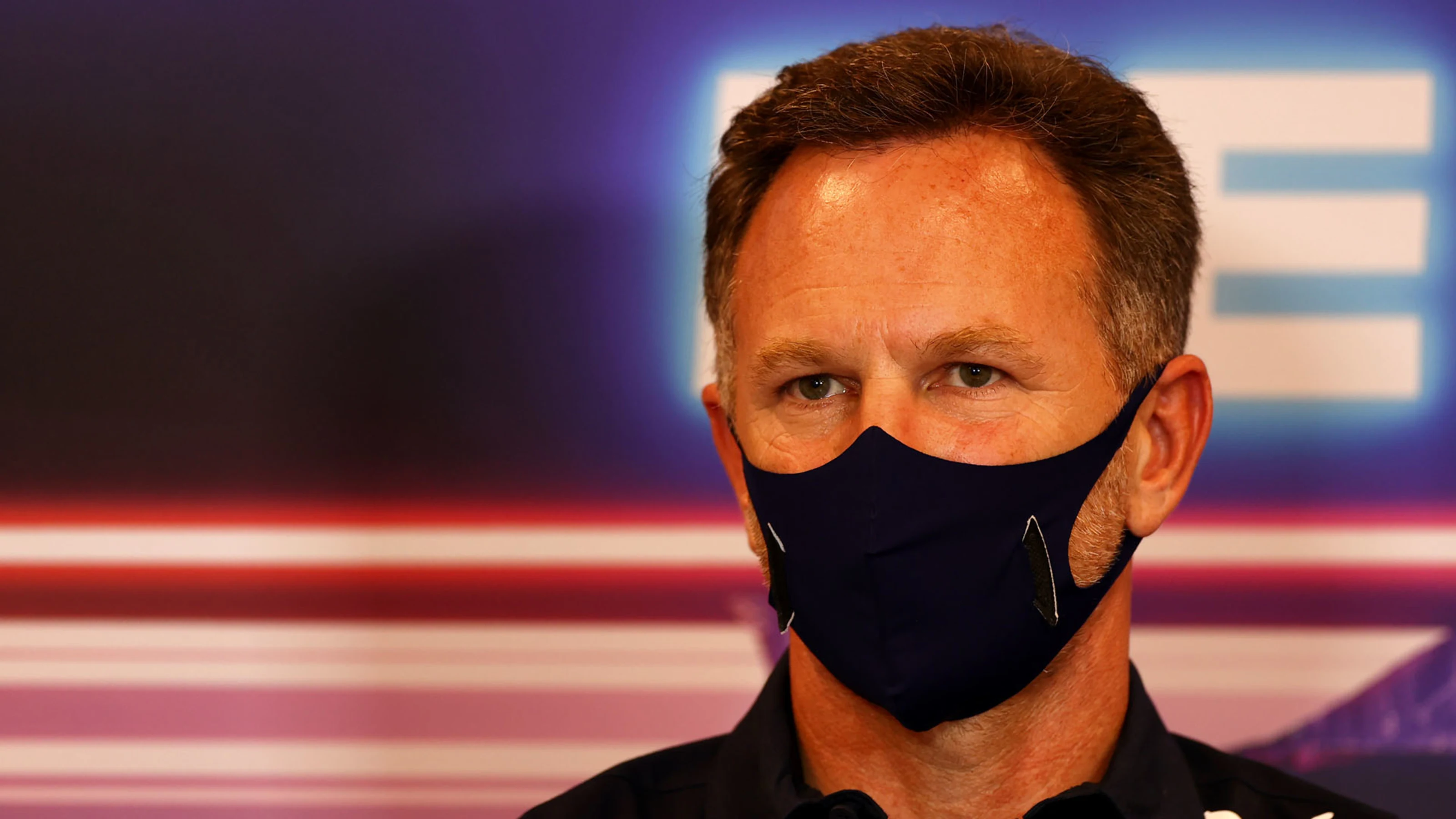Christian Horner (GBR) Red Bull Racing Team Principal in the FIA Press Conference.

20.05.2021.