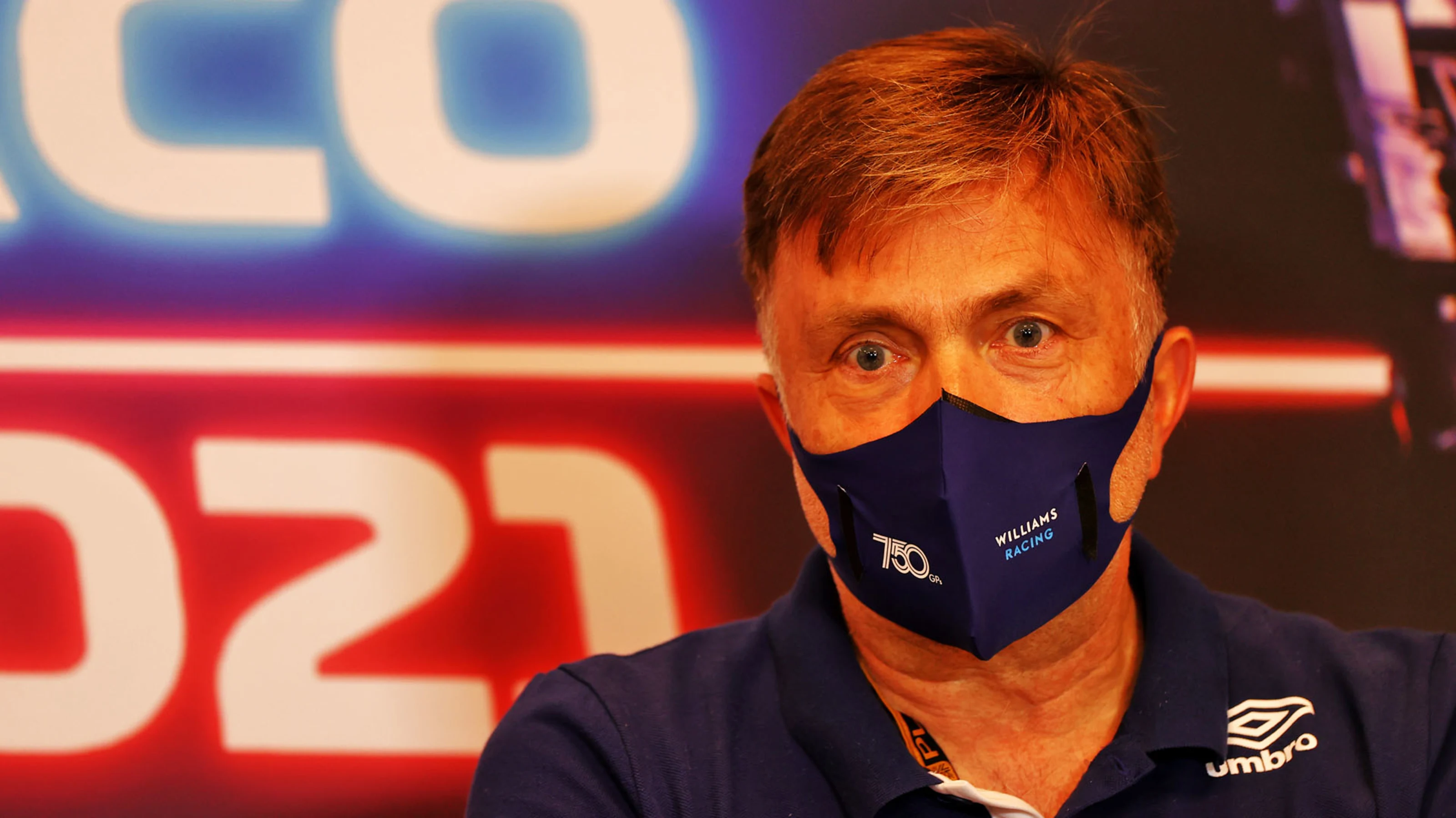 Jost Capito (GER) Williams Racing Chief Executive Officer in the FIA Press Conference.

20.05.2021.