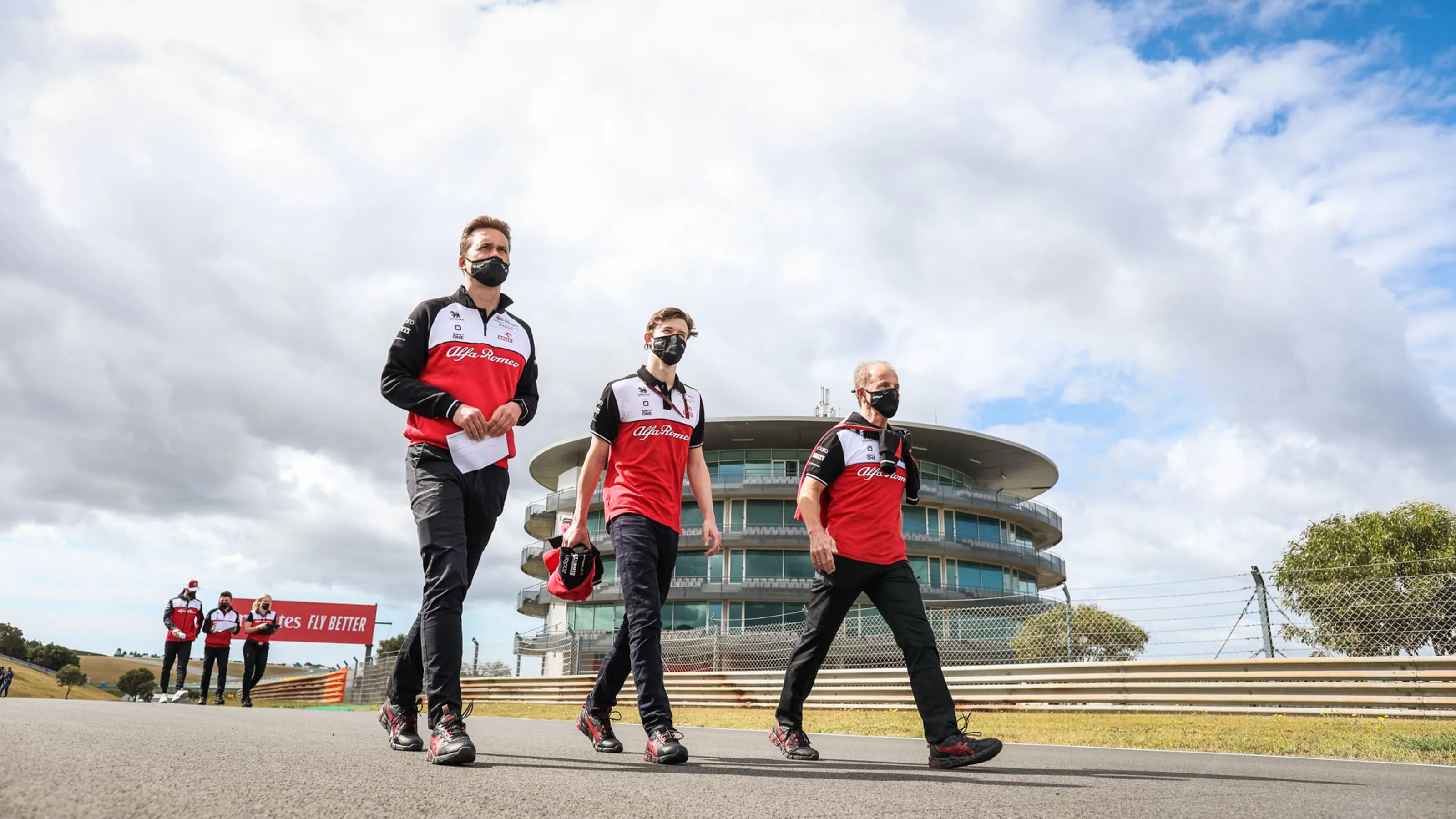 ILOTT Callum (gbr), Alfa Romeo Racing ORLEN, portrait trackwalk during the Formula 1 Heineken