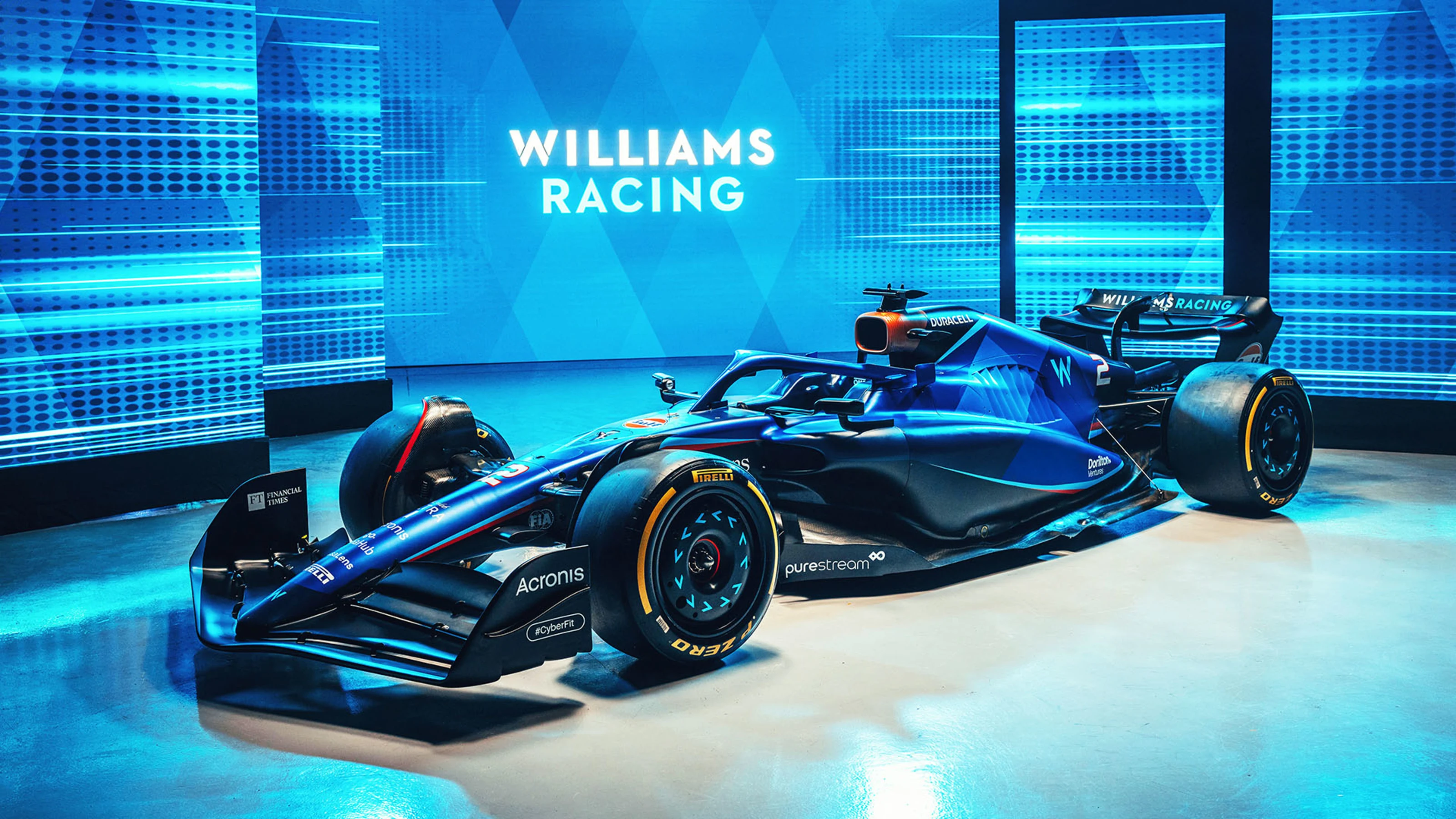FW45 Livery - Front 3 Quarter -
