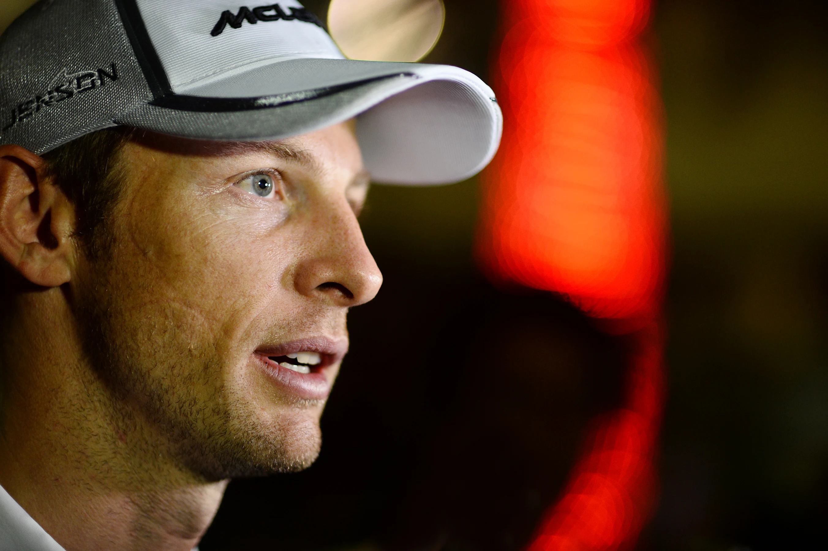 Jenson Button (GBR) McLaren. Formula One Testing, Day Two, Bahrain International Circuit, Sakhir,