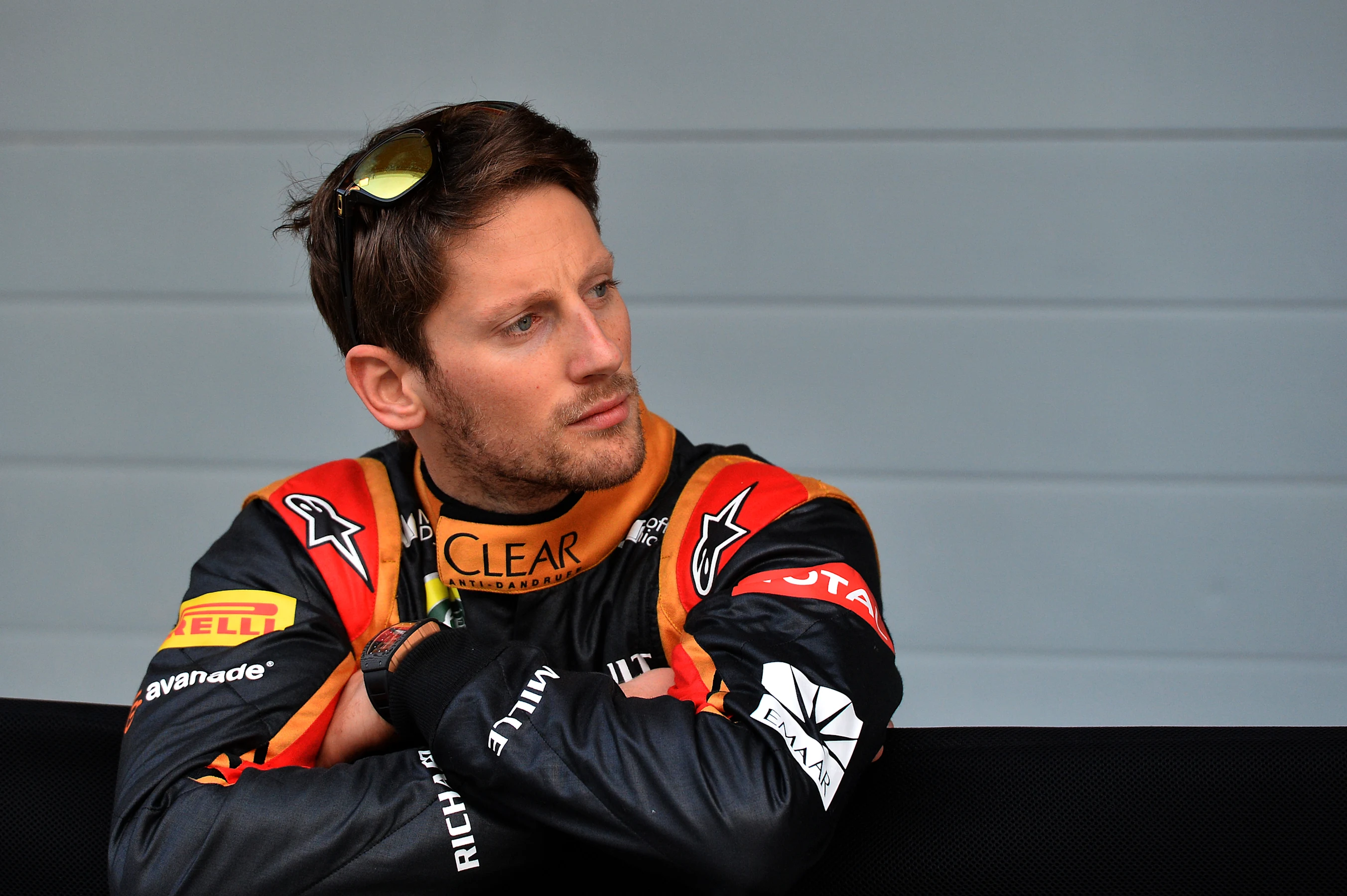 Romain Grosjean (FRA) Lotus F1. Formula One Testing, Day Two, Bahrain International Circuit,