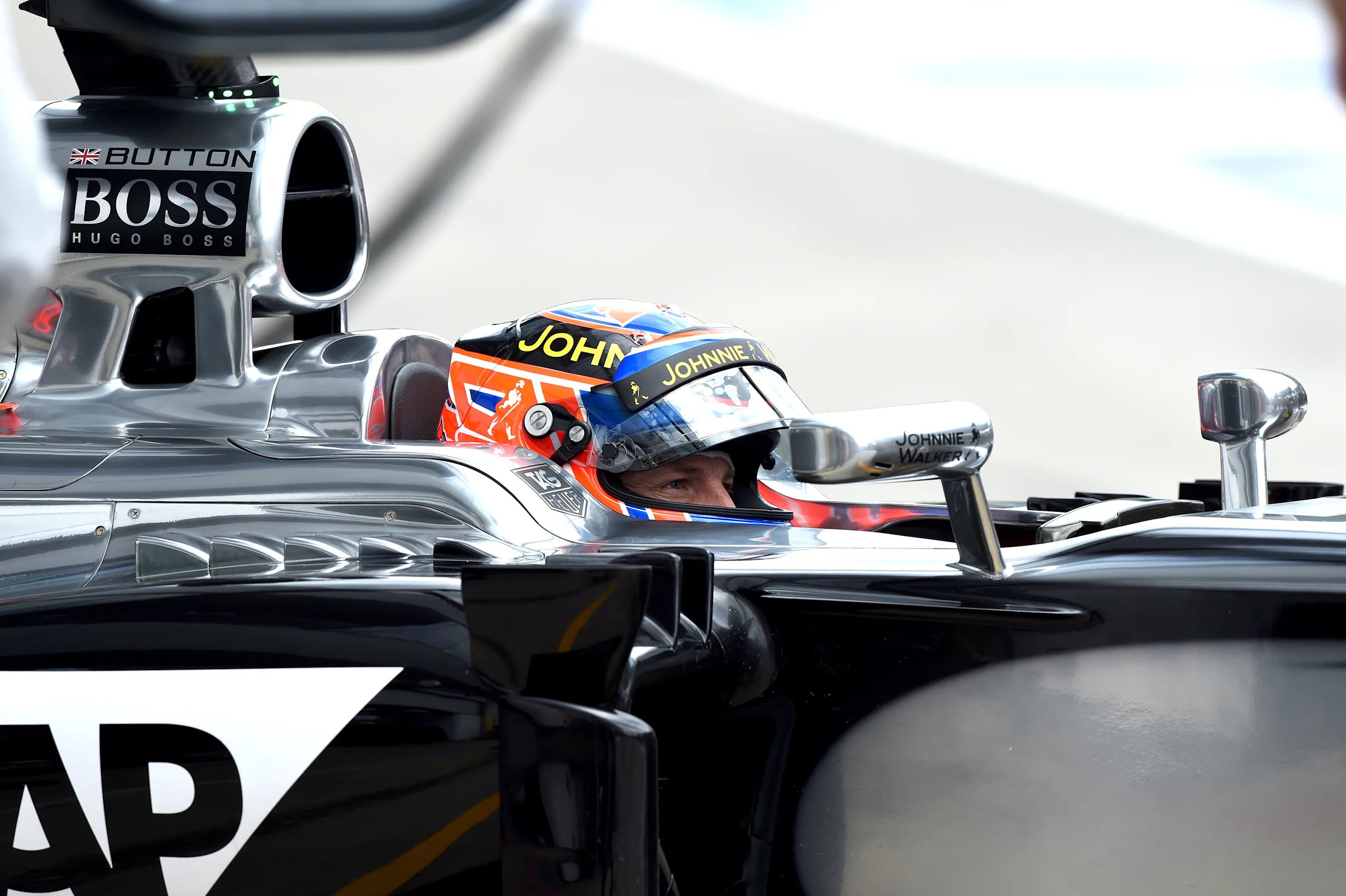 Jenson Button (GBR) McLaren MP4-29. Formula One World Championship, Rd8, Austrian Grand Prix,