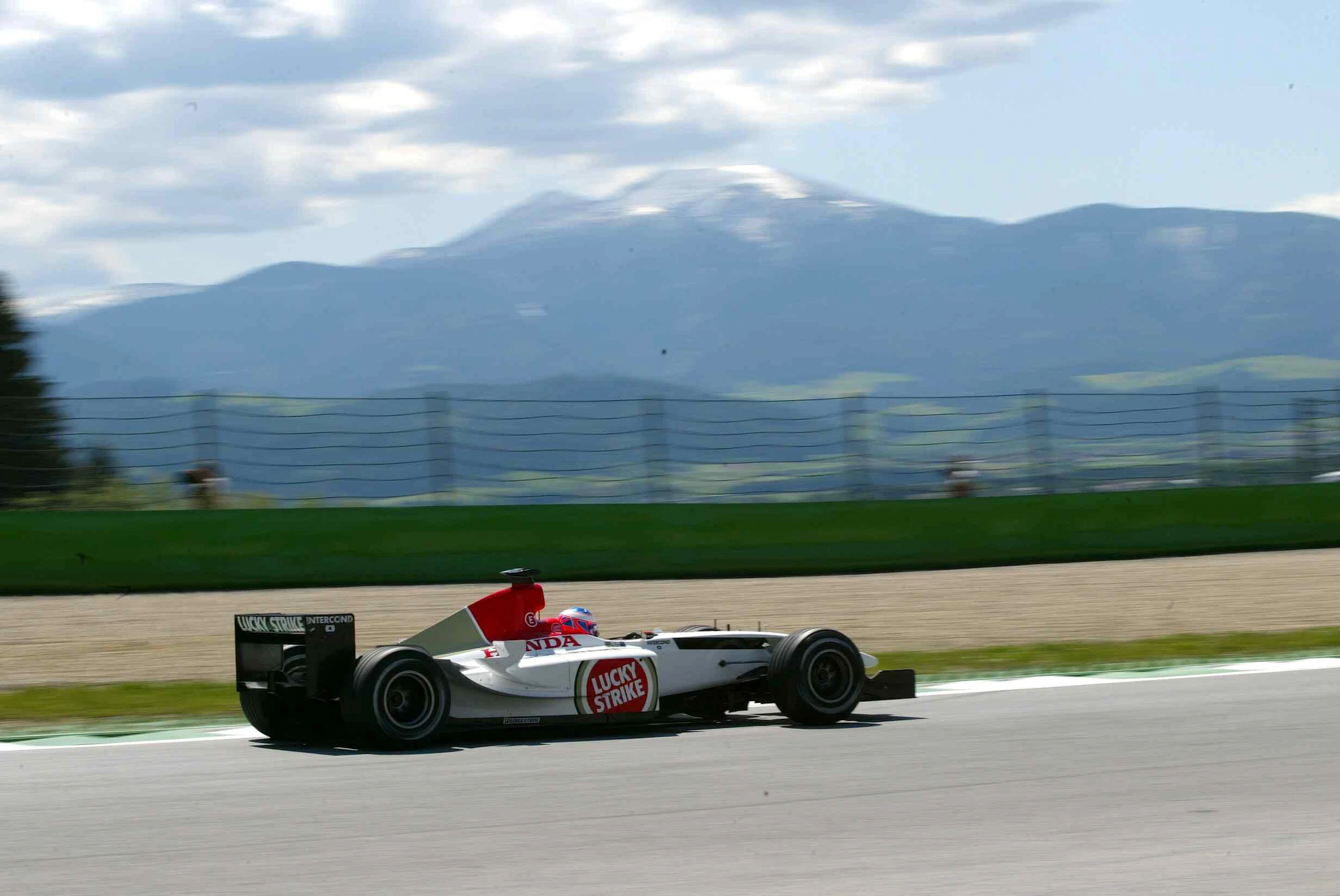 Jenson Button (GBR) BAR Honda 005. Formula One World Championship, Rd6, Austrian Grand Prix,