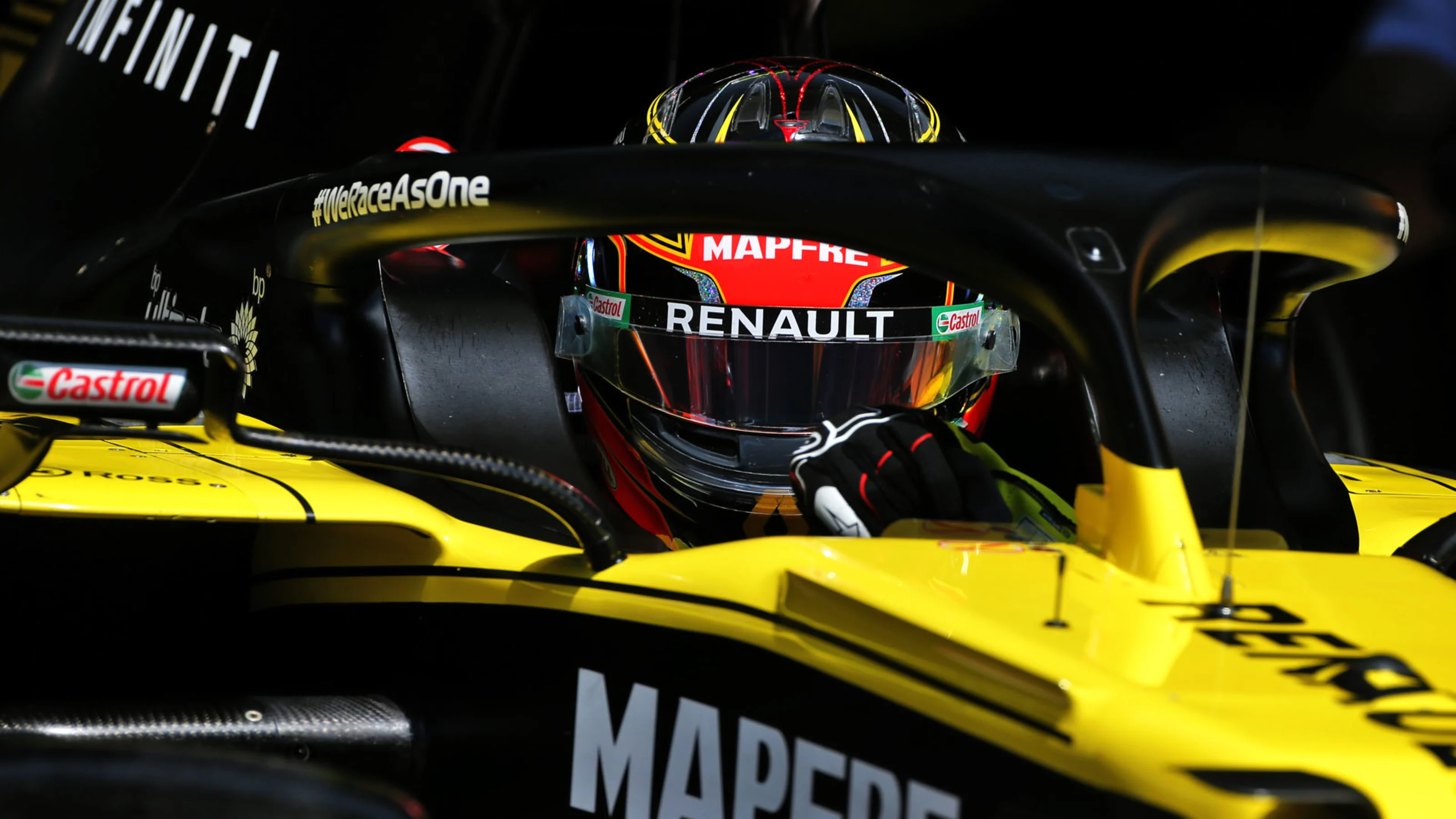 Esteban Ocon (FRA) Renault F1 Team RS20.
Austrian Grand Prix, Saturday 4th July 2020. Spielberg,