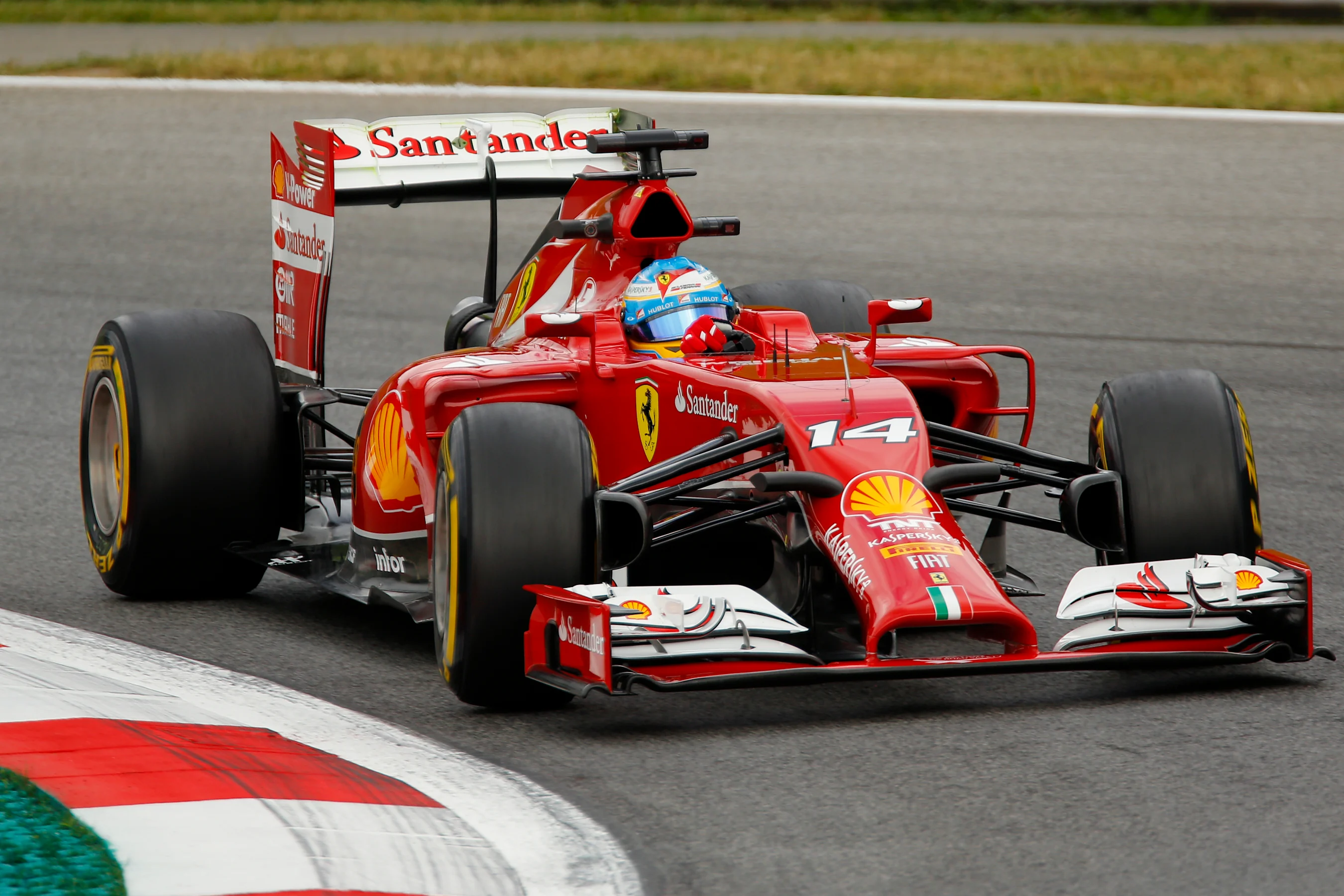 Fernando Alonso (ESP) Ferrari F14 T. Formula One World Championship, Rd8, Austrian Grand Prix,