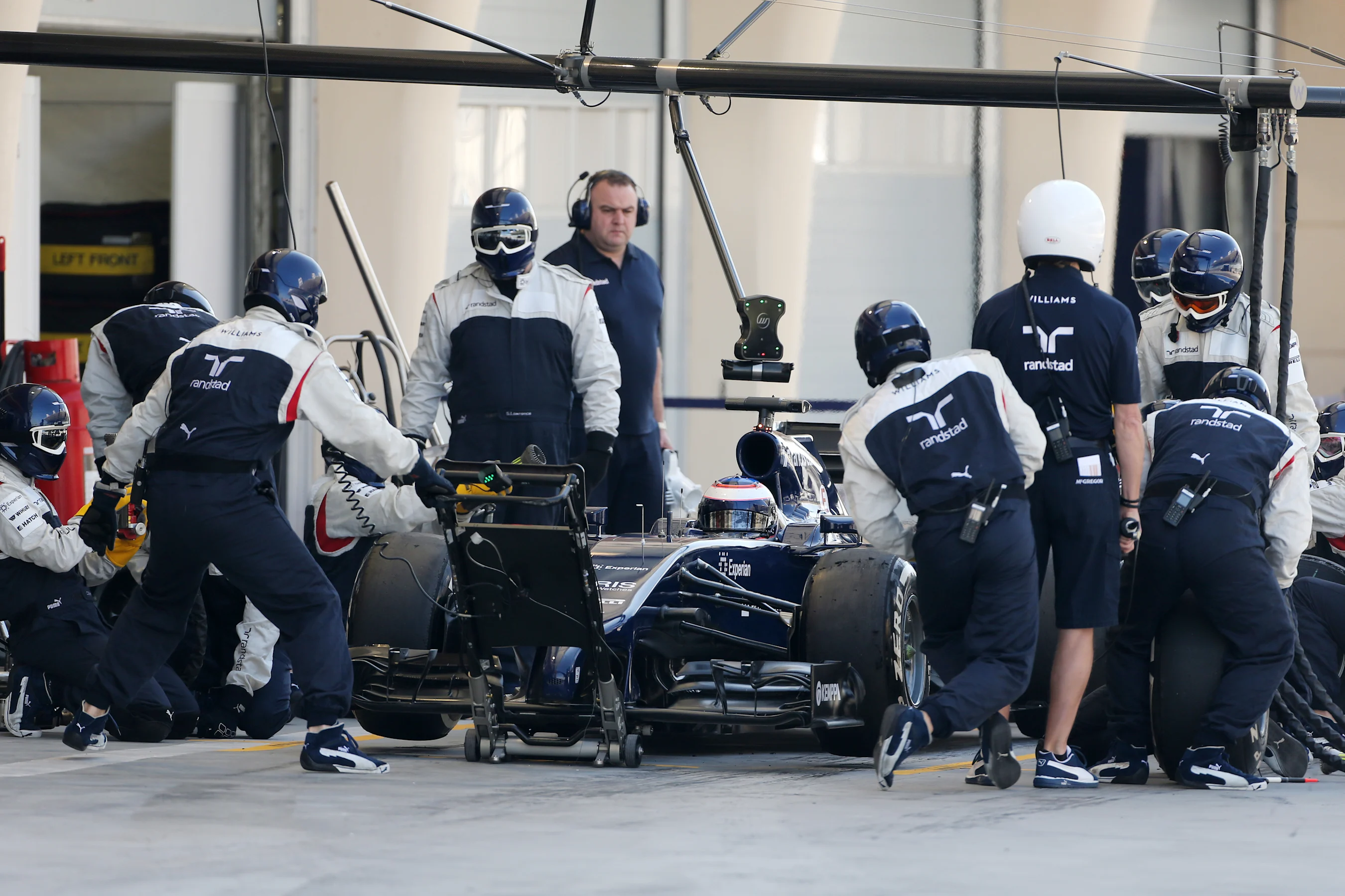 Formula One Testing, Day Three, Bahrain International Circuit, Sakhir, Bahrain, Friday 21 February