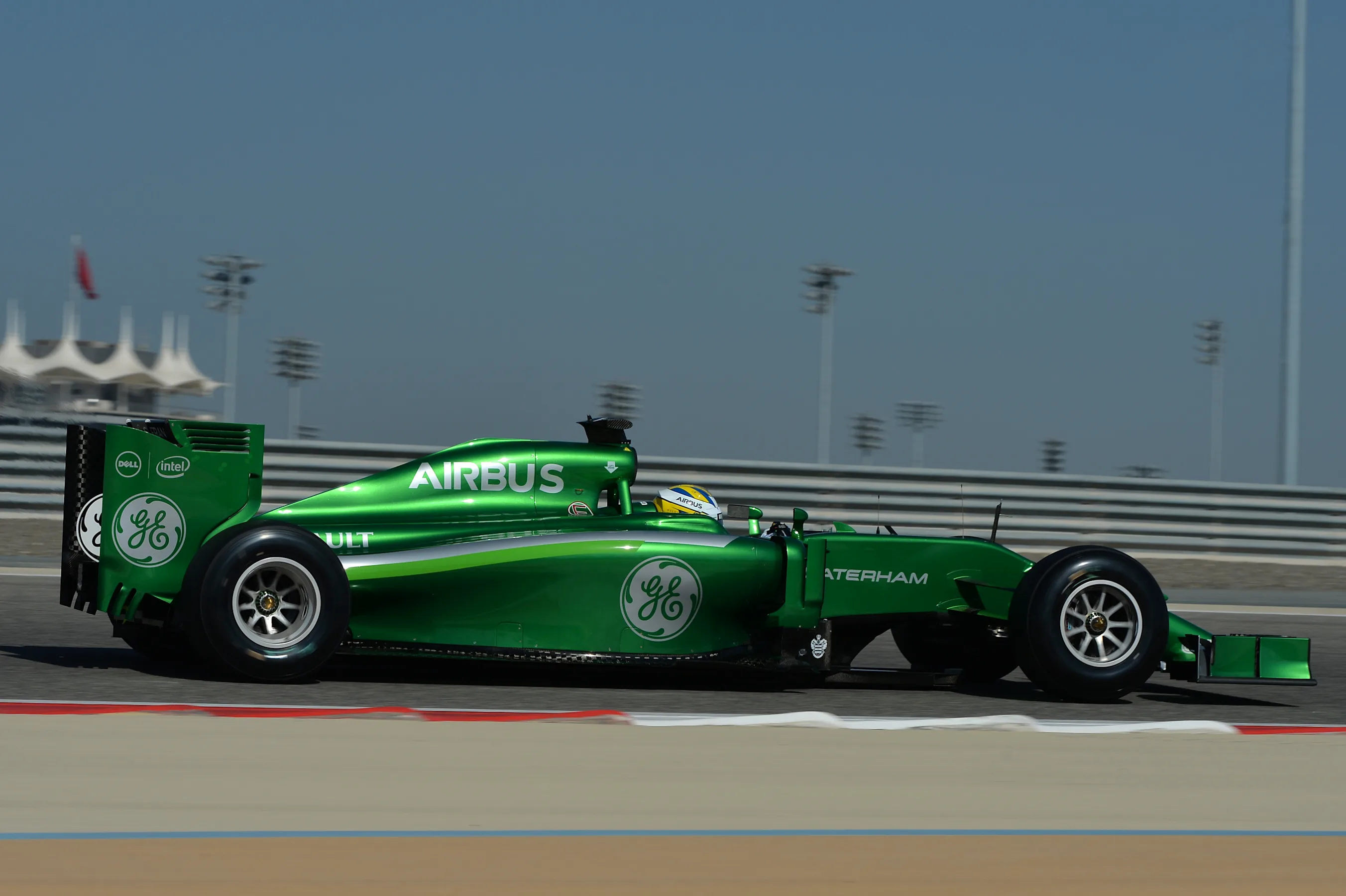 Marcus Ericsson (SWE) Caterham CT05. Formula One Testing, Day Three, Bahrain International Circuit,