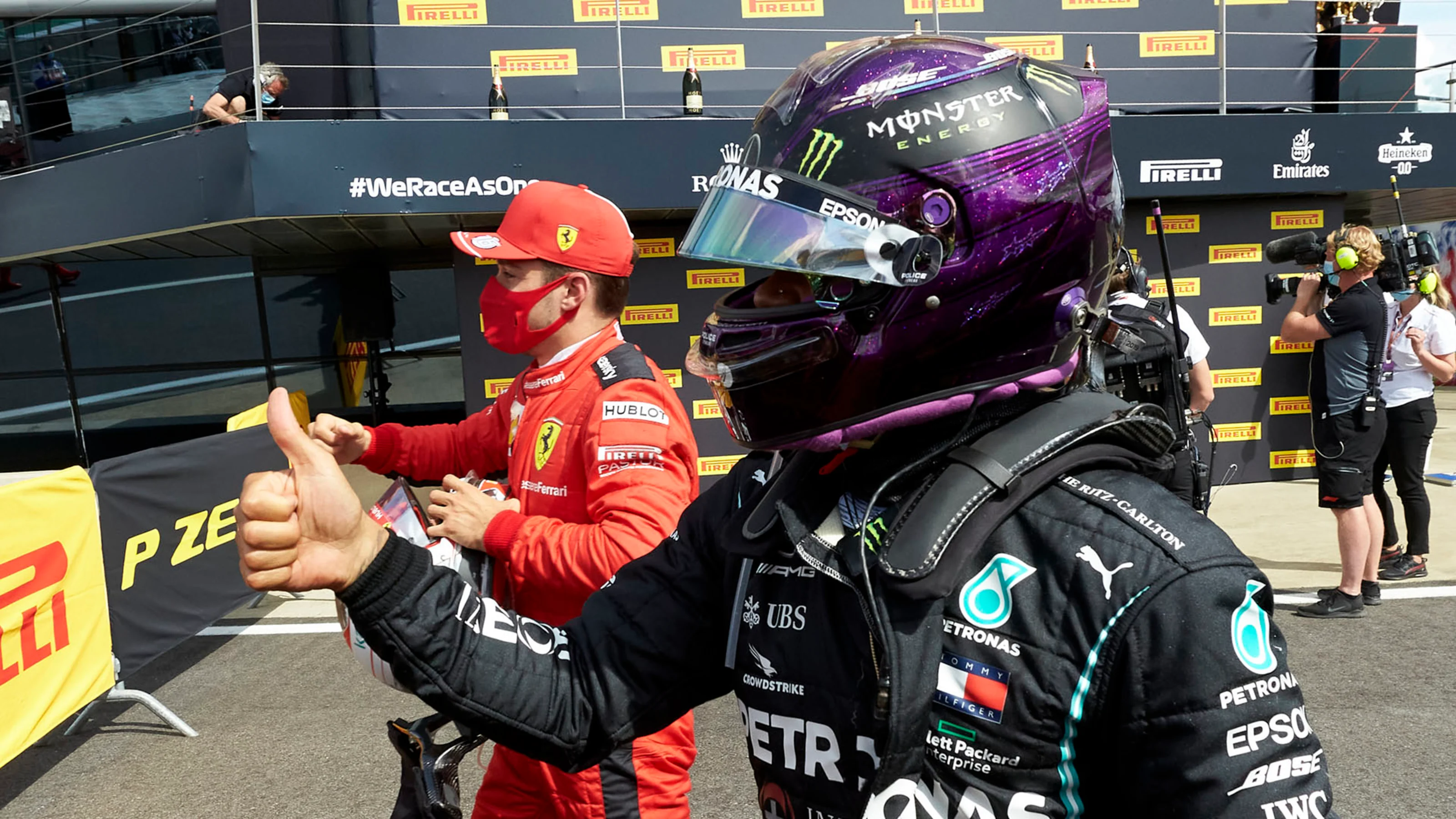 2020 British Grand Prix, Sunday- Steve