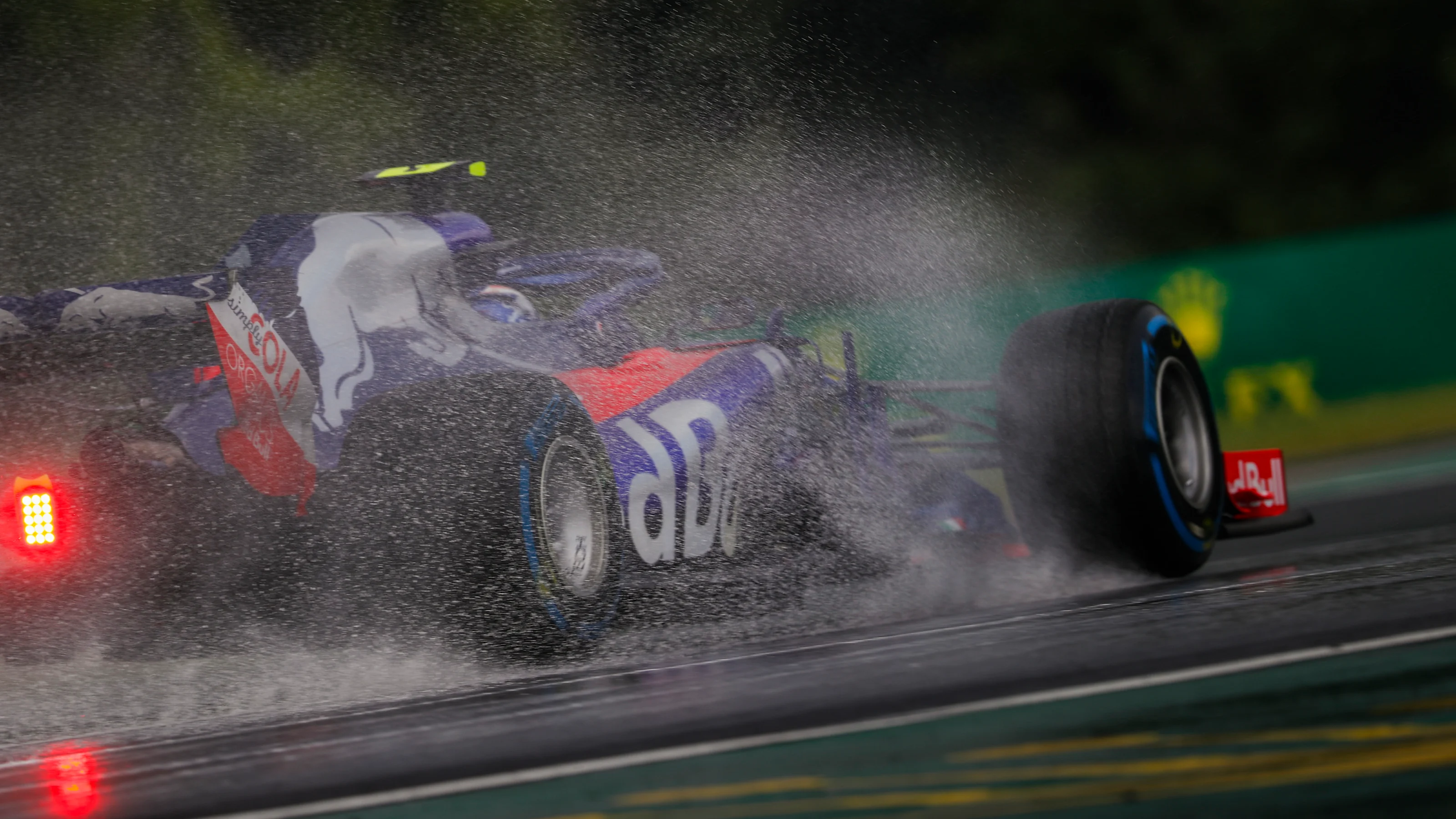 HUNGARORING, HUNGARY - JULY 28: Pierre Gasly, Toro Rosso STR13 Honda during the Hungarian GP at