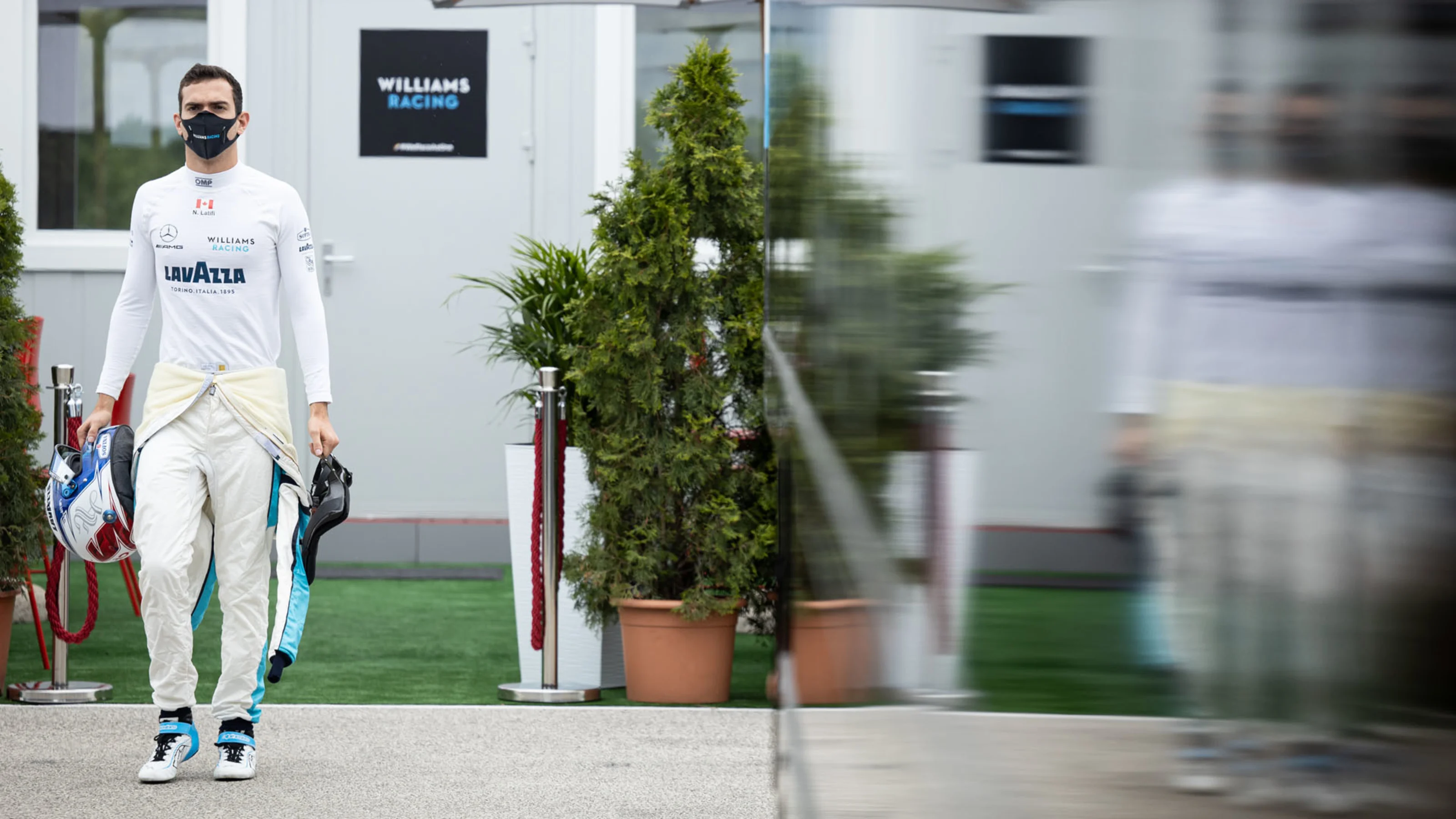 Nicholas Latifi (CDN) Williams Racing.
Hungarian Grand Prix, Friday 17th July 2020. Budapest,