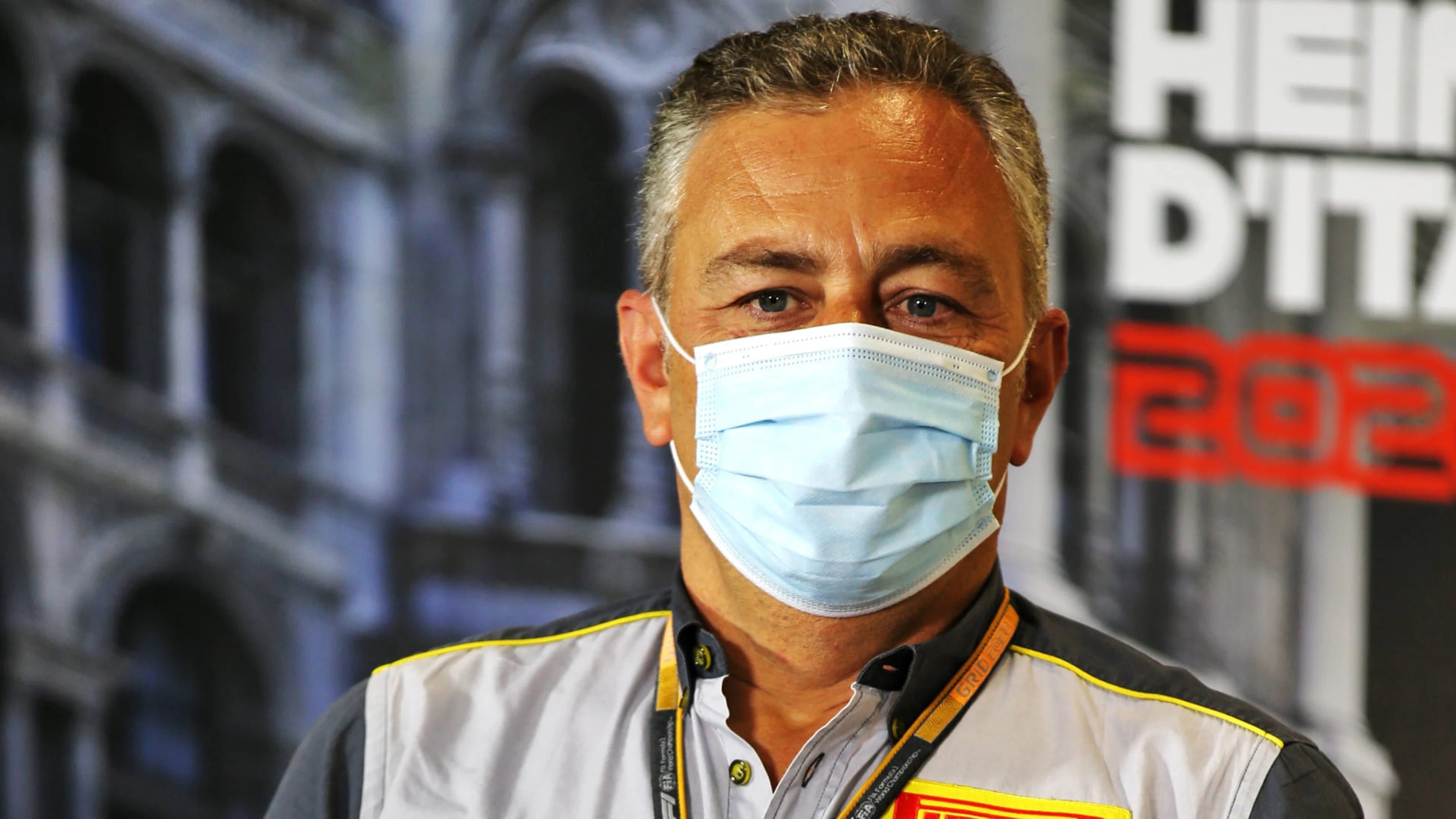 Mario Isola (ITA) Pirelli Racing Manager in the FIA Press Conference.
04.09.2020. Formula 1 World