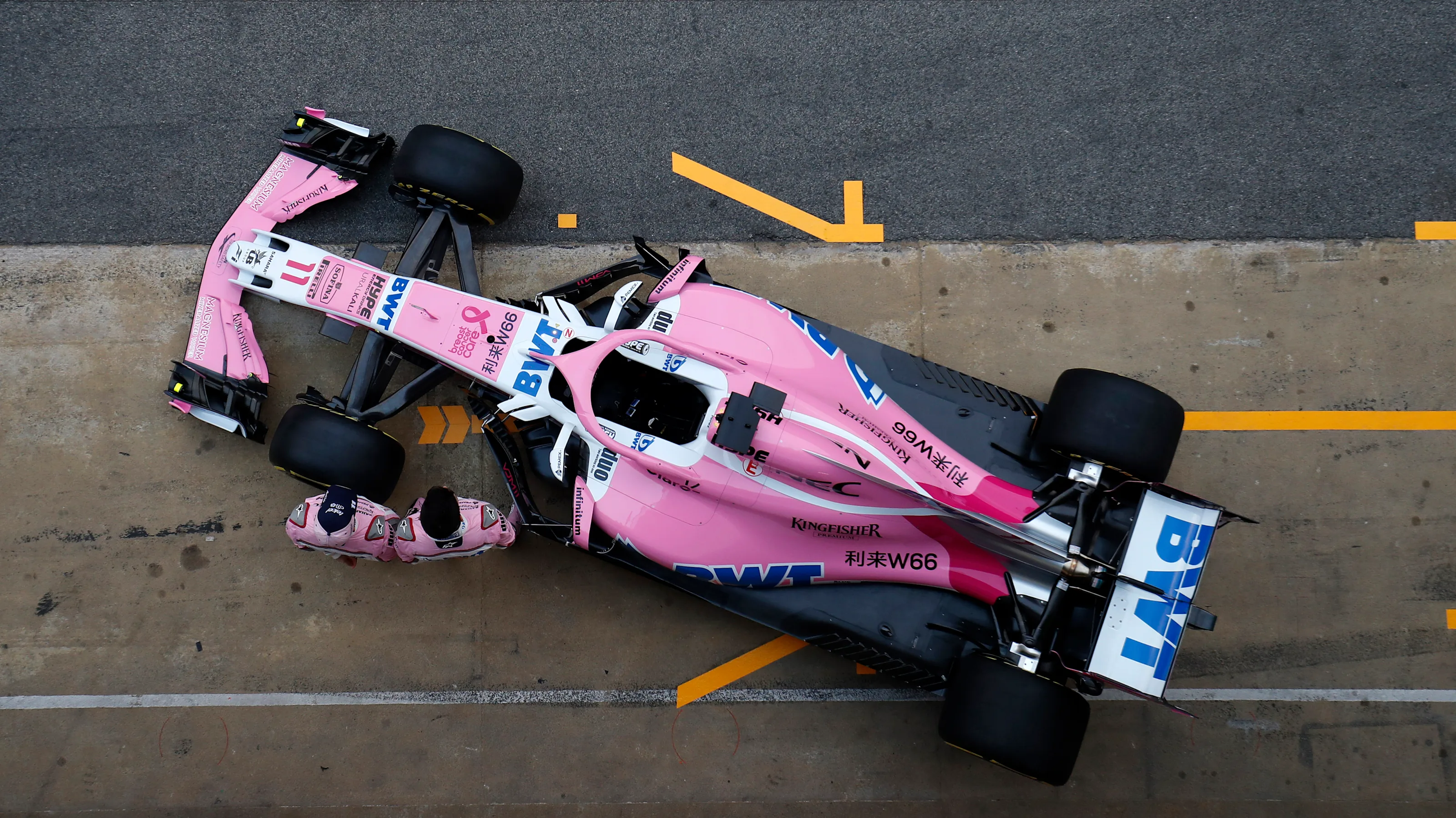 Formula One Testing, Formula One