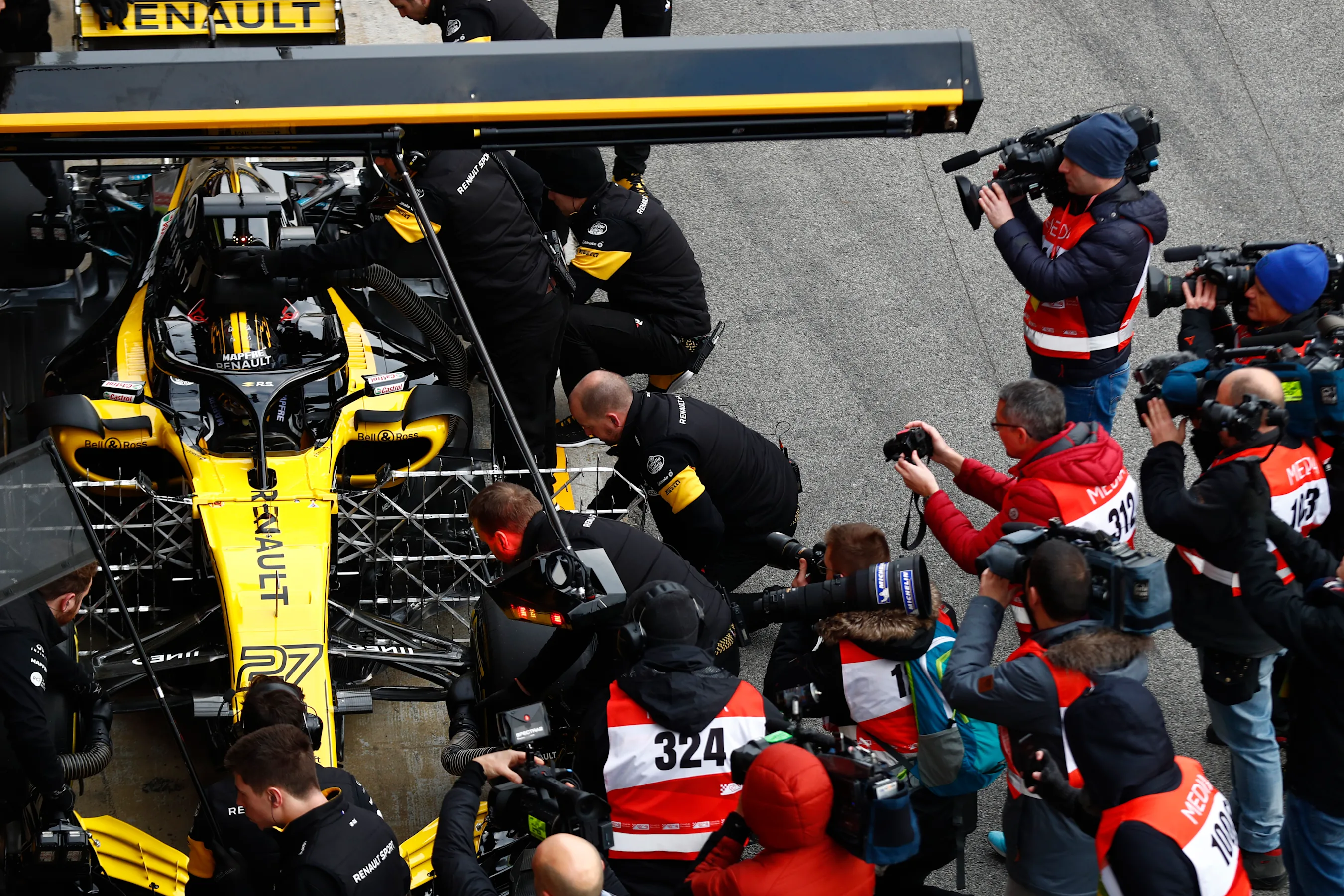 Formula One Testing, Formula One