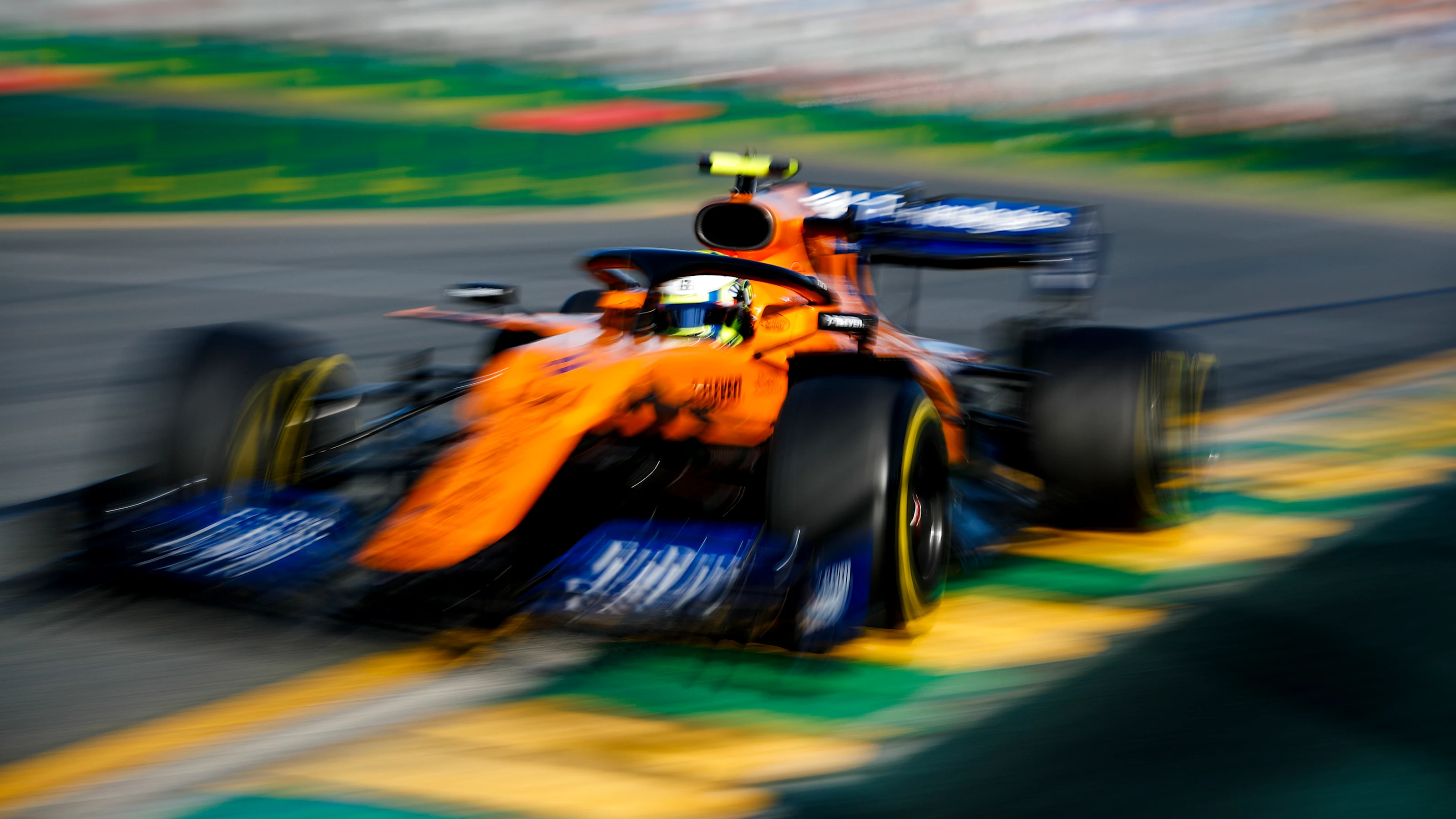 MELBOURNE GRAND PRIX CIRCUIT, AUSTRALIA - MARCH 15: Lando Norris, McLaren MCL34 during the