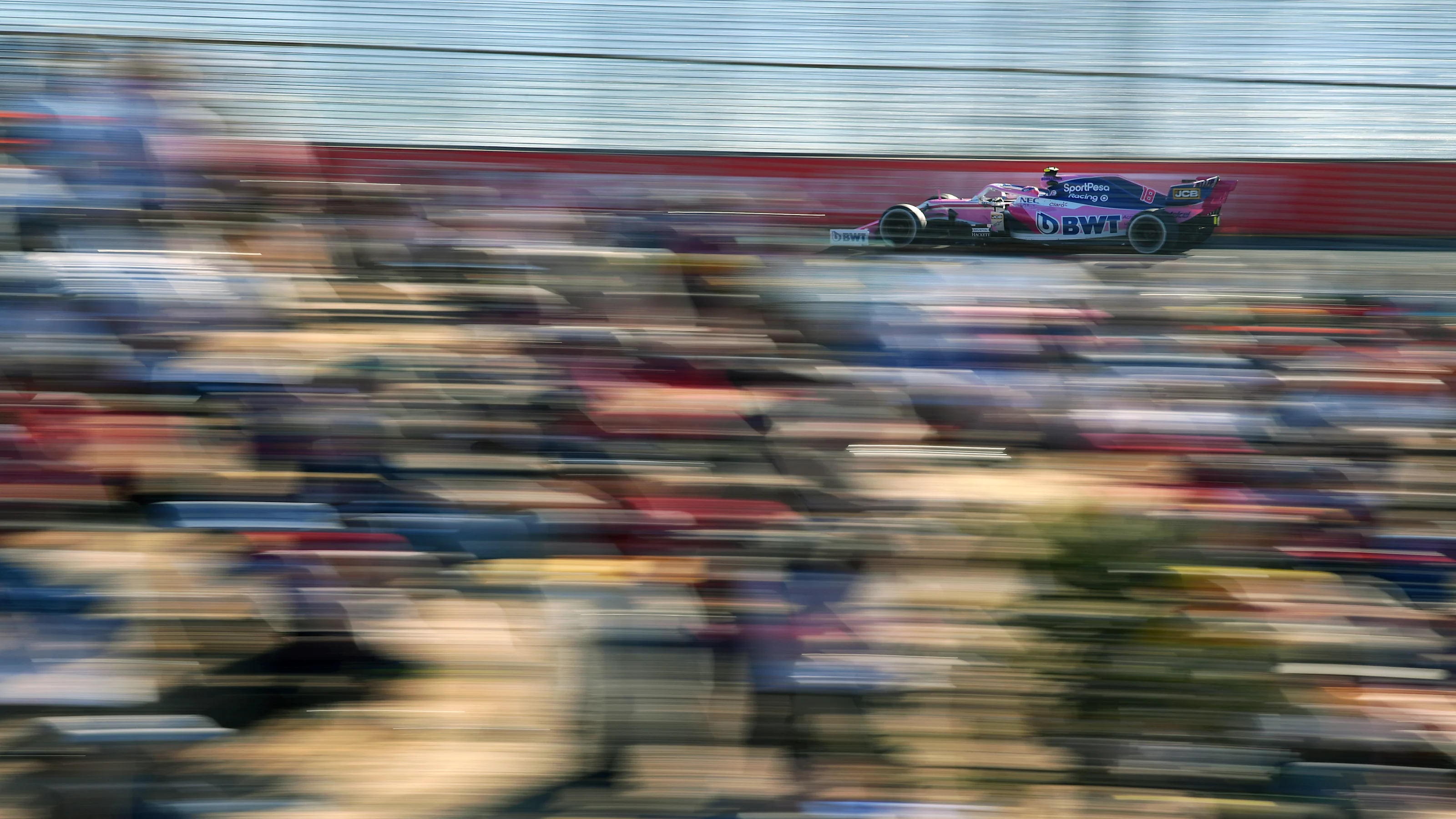 MELBOURNE GRAND PRIX CIRCUIT, AUSTRALIA - MARCH 15: Lance Stroll, Racing Point RP19 during the