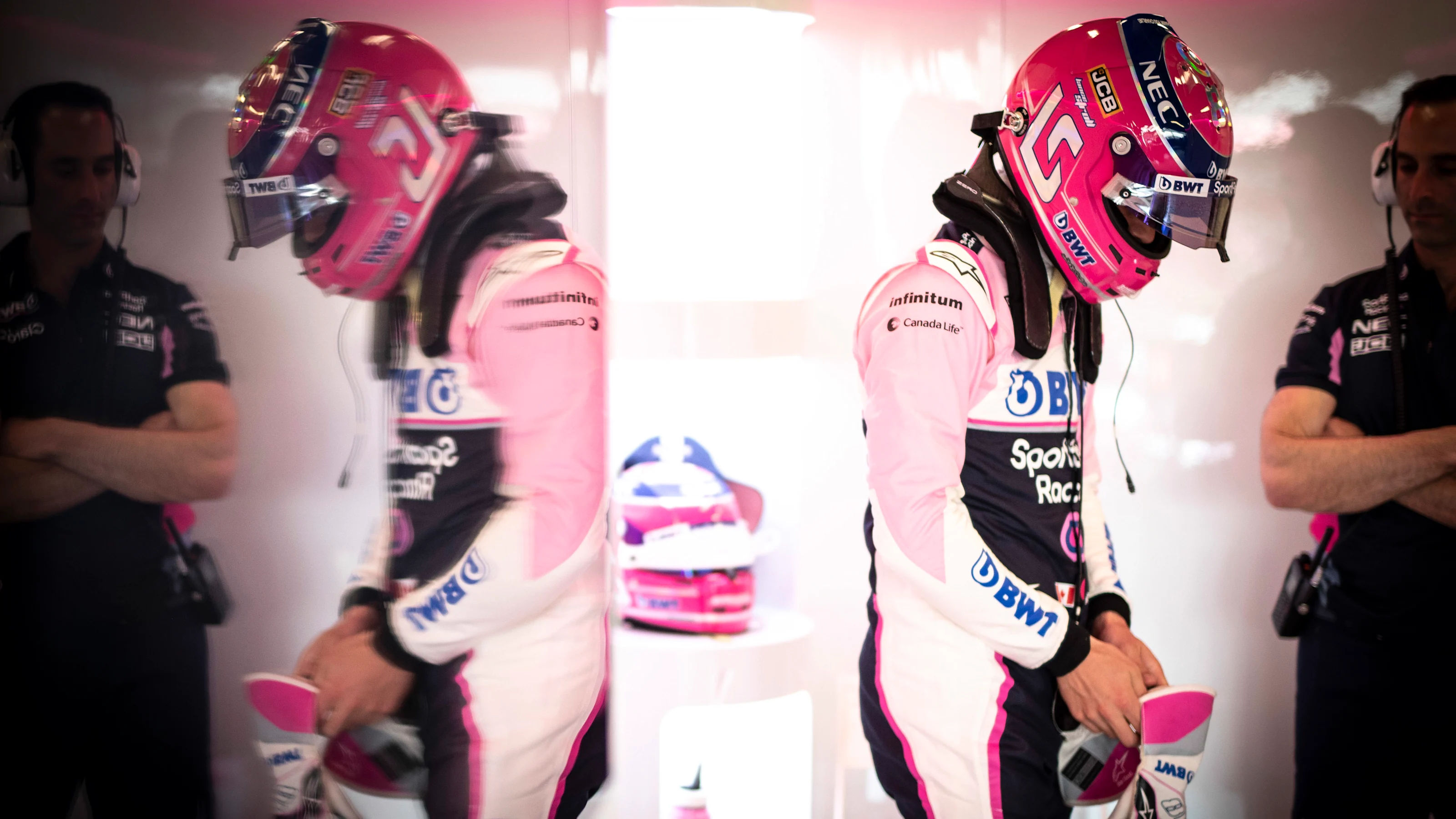 MELBOURNE GRAND PRIX CIRCUIT, AUSTRALIA - MARCH 16: Lance Stroll, Racing Point during the