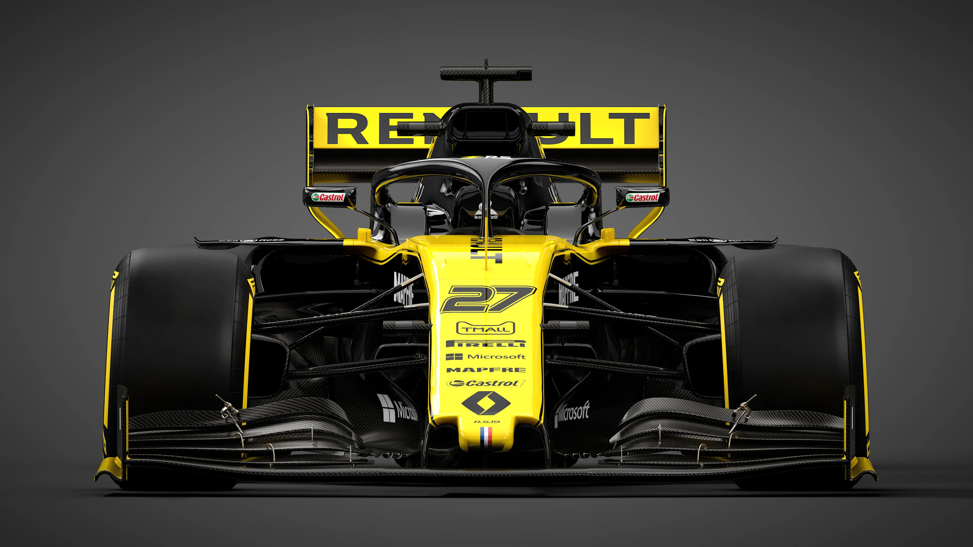 The Renault Sport F1 Team RS19.
Renault Sport F1 Team RS19 Launch, Tuesday 12th February 2019,