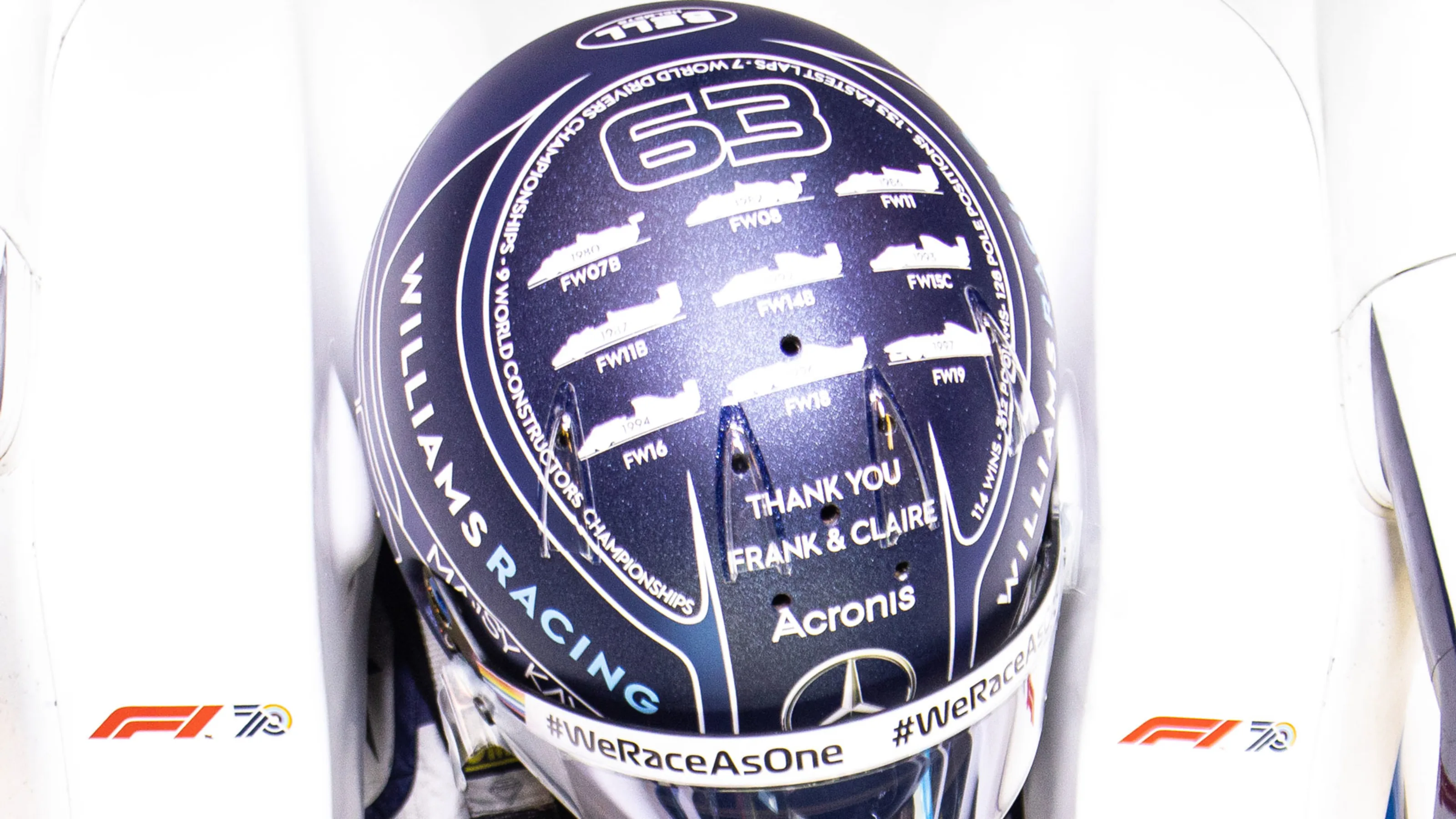 George Russell (GBR) Williams Racing FW43.
Abu Dhabi Grand Prix, Friday 11th December 2020. Yas