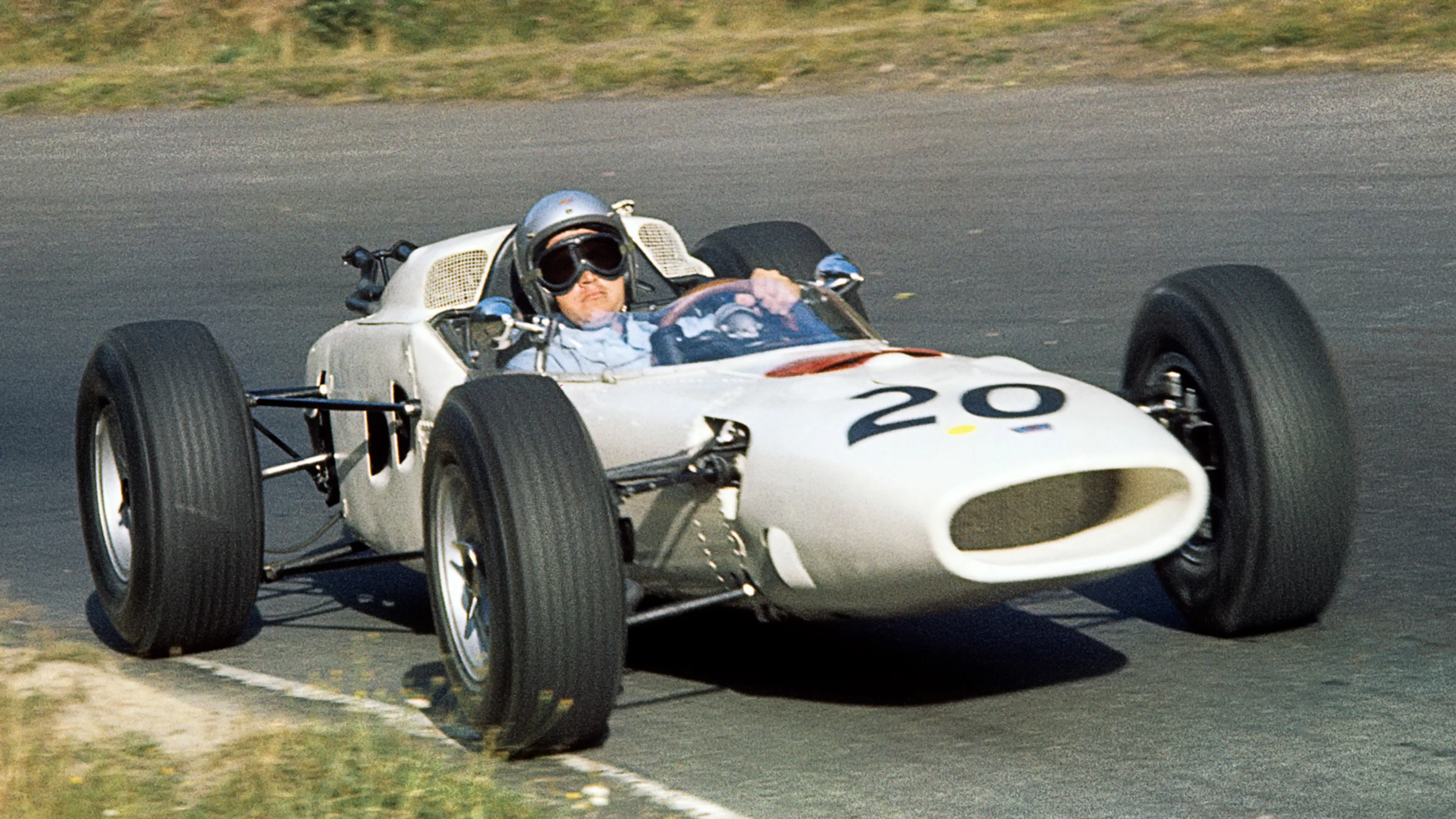 Ronnie Bucknum, Honda RA271, Grand Prix of Germany, Nurburgring, 02 August 1964. Ronnie Bucknum at